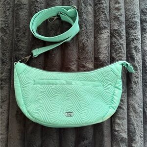 Lug Swish convertible crossbody in Seaglass.